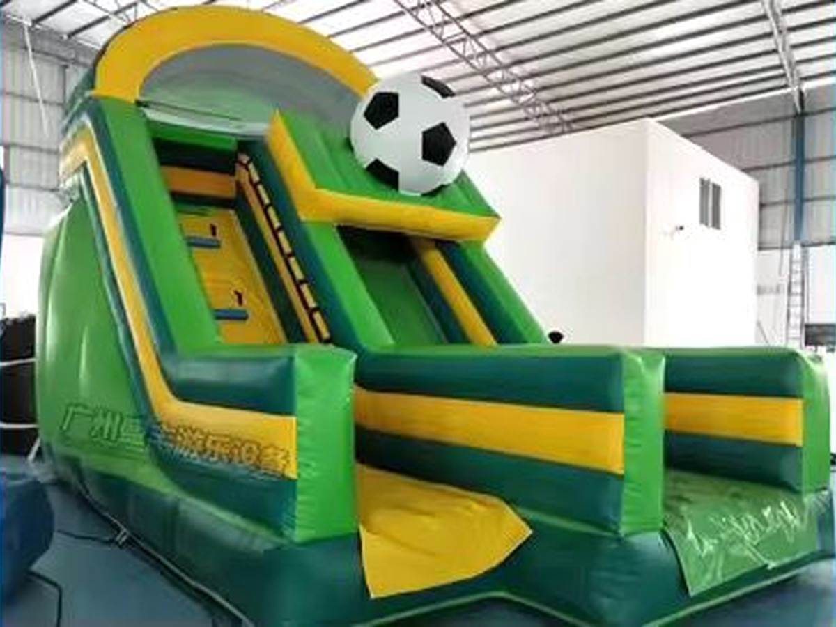 Naodalray standard green and yellow bounce castle
